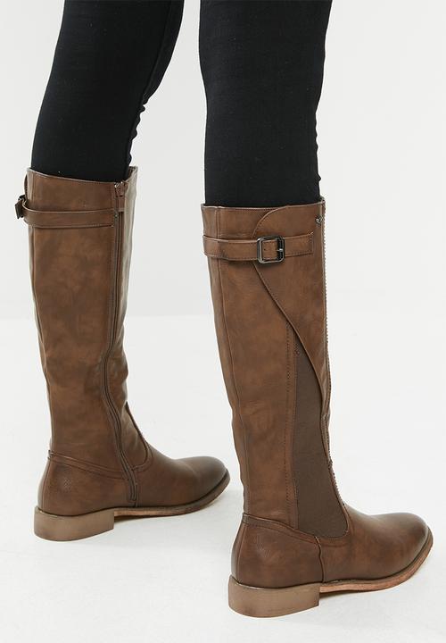 Miss Black - Ranger boot - choc