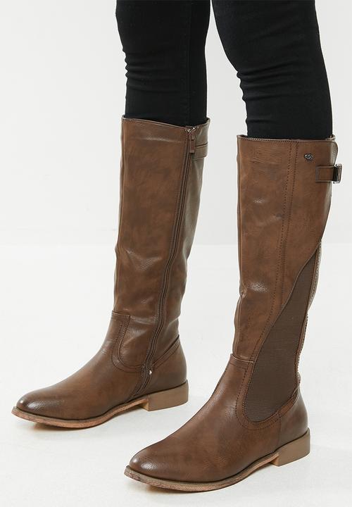 Miss Black - Ranger boot - choc