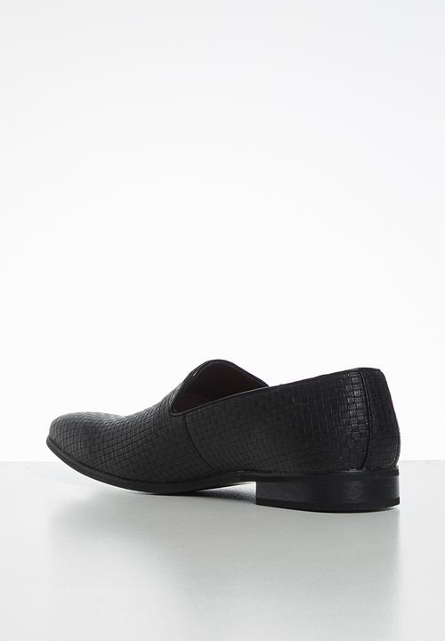Anton Fabi - Moroni mens slip on - black