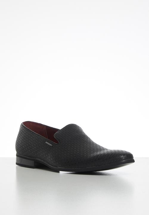 Anton Fabi - Moroni mens slip on - black
