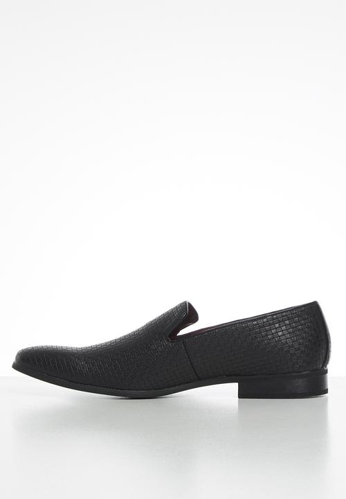 Anton Fabi - Moroni mens slip on - black