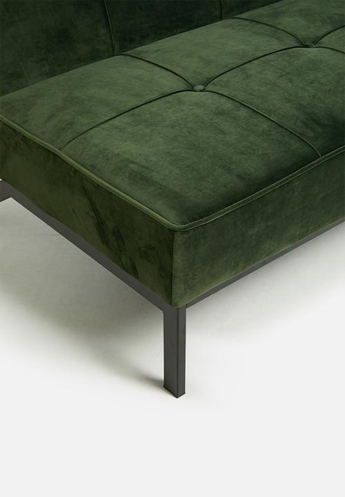 Sixth Floor - Perugia sleeper couch - green
