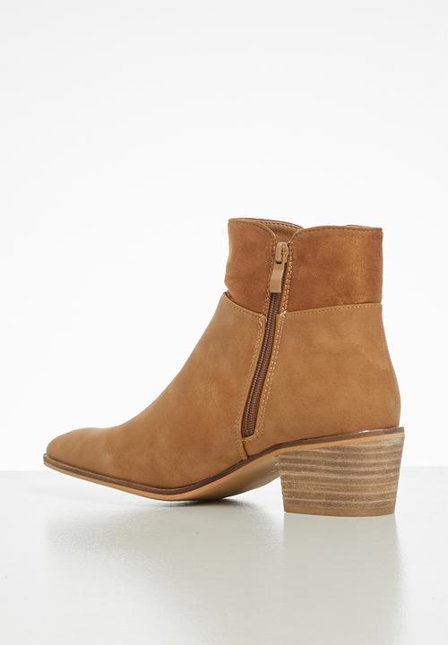 Miss Black - Archa boot - tan