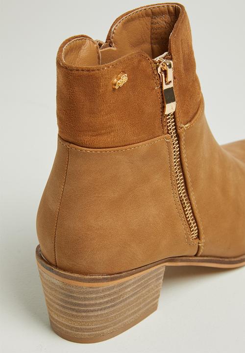 Miss Black - Archa boot - tan