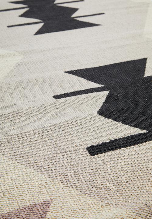 Sixth Floor - Mosaic runner - grey