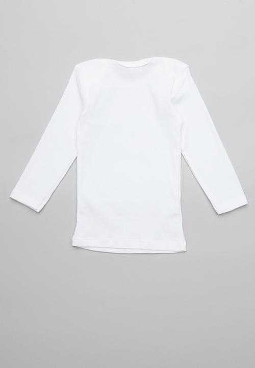 Pop Candy - 2 Pack long sleeve tee - white & lilac