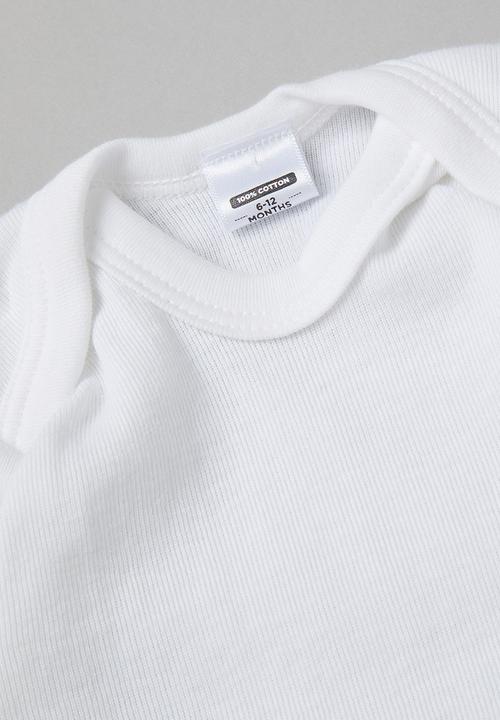 Pop Candy - 2 Pack long sleeve tee - white & pink