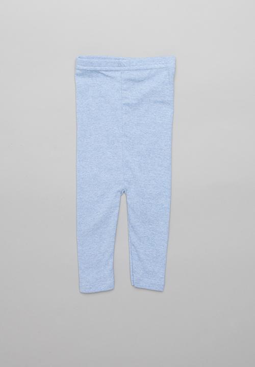 Pop Candy - Boys 2 pack leggings - blue & stripe