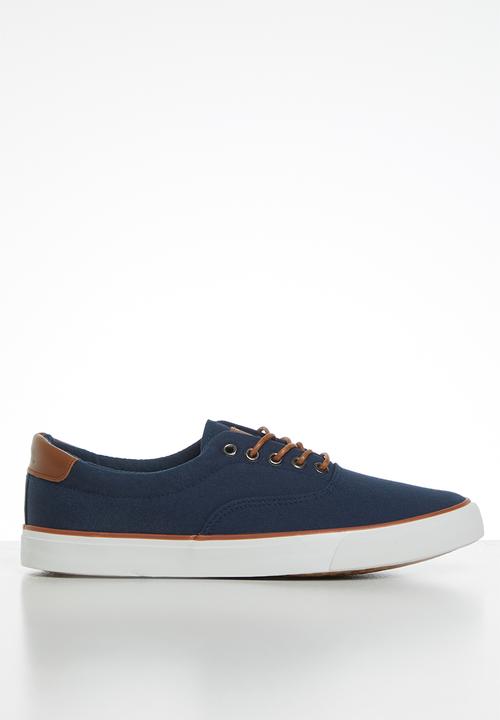 JEEP - Casual canvas sneaker - navy