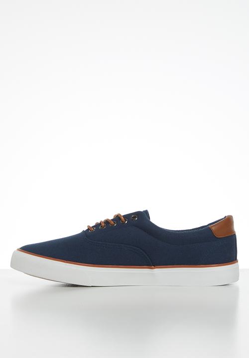 JEEP - Casual canvas sneaker - navy