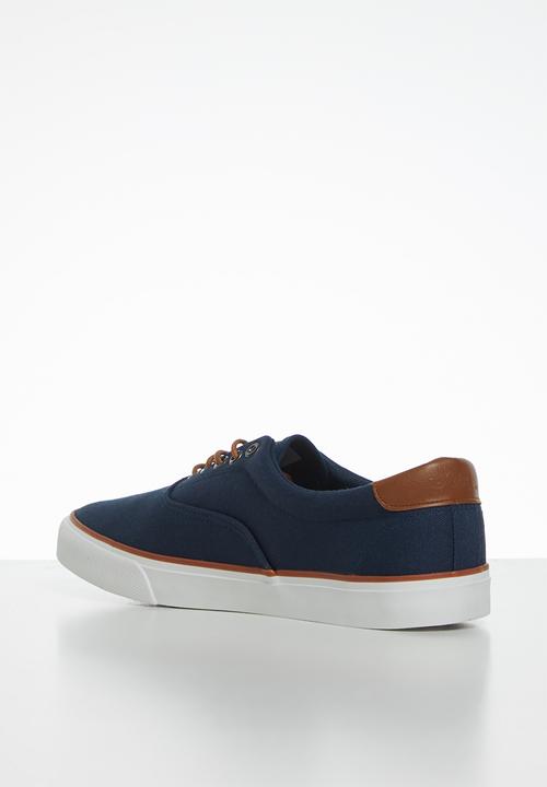 JEEP - Casual canvas sneaker - navy