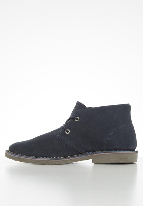 JEEP - Suede felt skoen boot - navy