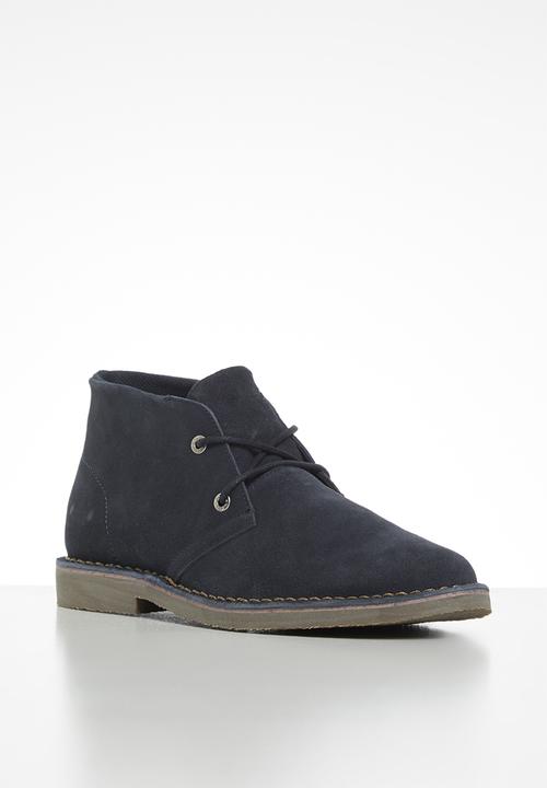 JEEP - Suede felt skoen boot - navy