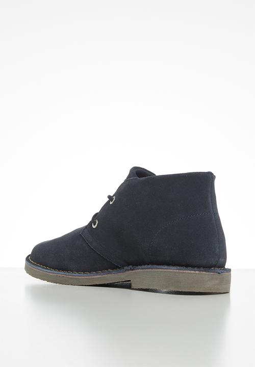 JEEP - Suede felt skoen boot - navy