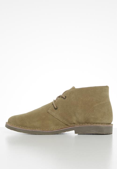 JEEP - Suede felt skoen boot - beige