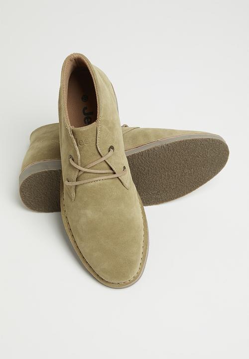 JEEP - Suede felt skoen boot - beige