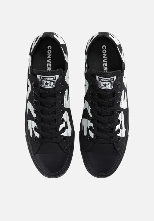 Converse - Chuck Taylor All Star Low - Empowered Peace Powered - black & white