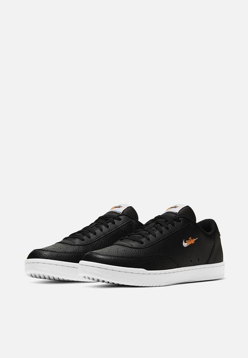 Nike - Court Vintage Premium - black/white-total orange