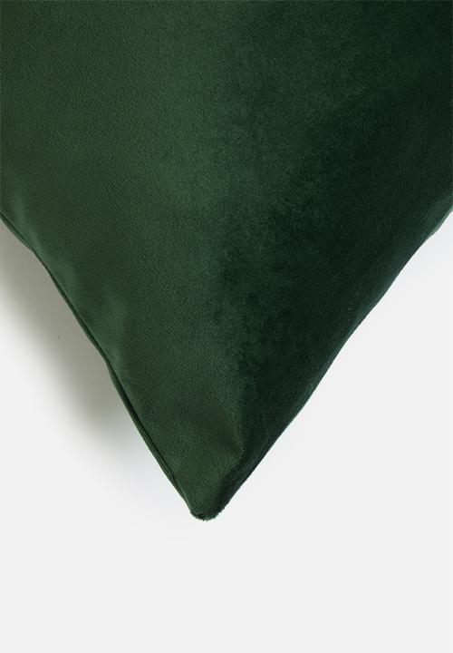 Hertex Haus - Outdoor velvet cushion cover - forest