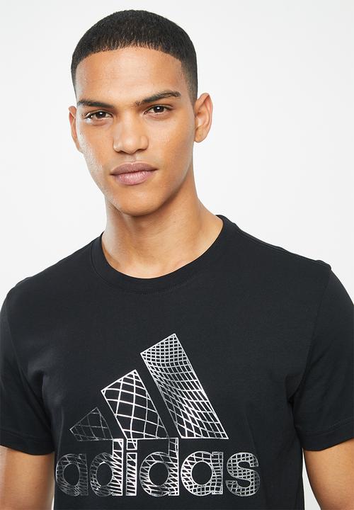adidas Performance - Bos foil tee - black