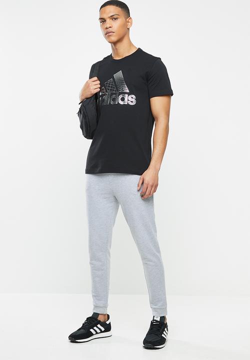 adidas Performance - Bos foil tee - black