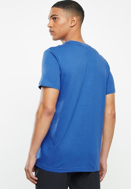 adidas Performance - Bos crew short sleeve tee - blue & white