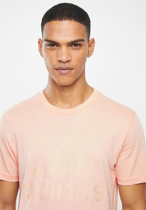 adidas Performance - Mh bos tee - coral