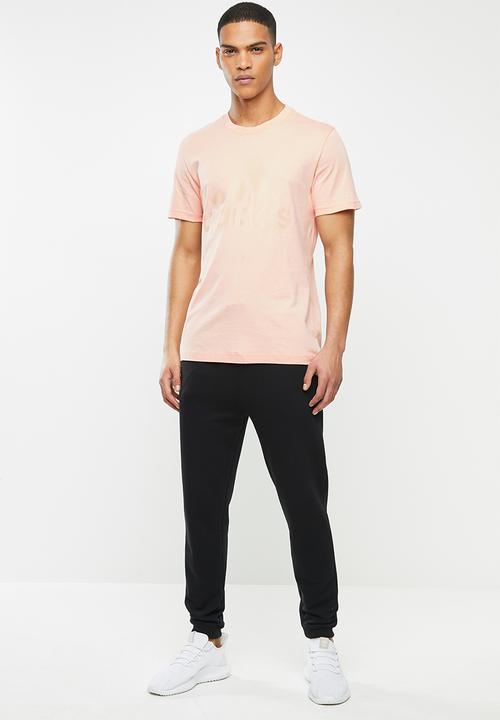 adidas Performance - Mh bos tee - coral