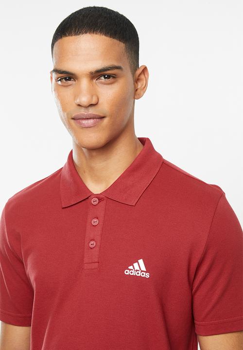 adidas Performance - Pique polo - red