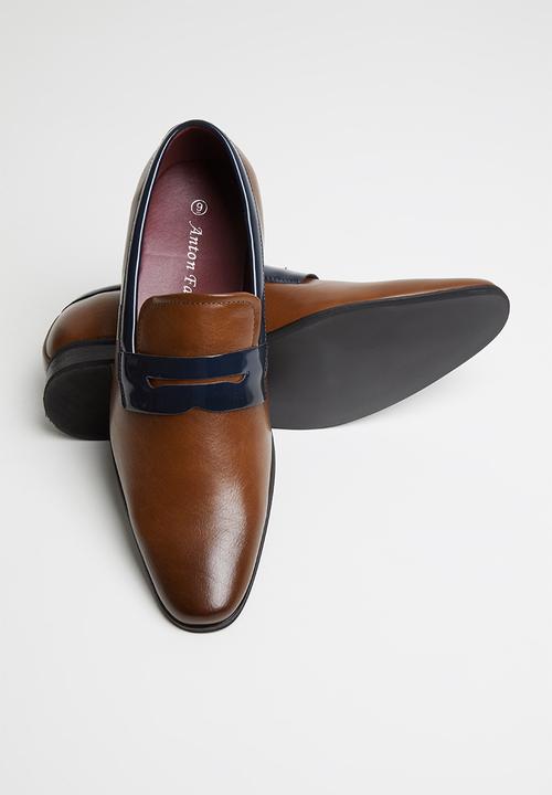 Anton Fabi - Theo mens slip on - brown