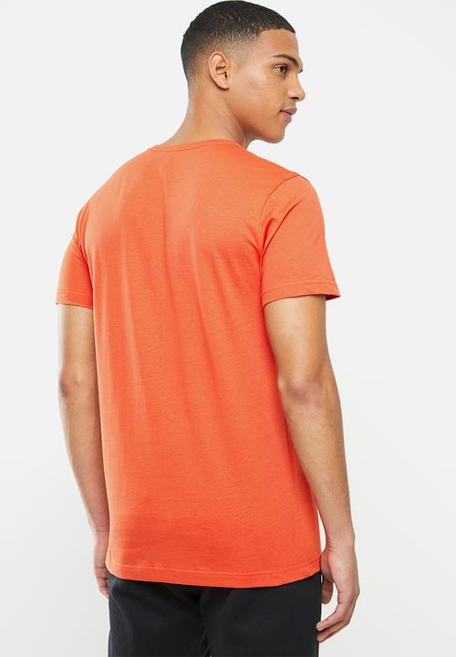 adidas Performance - V-neck tee - orange 