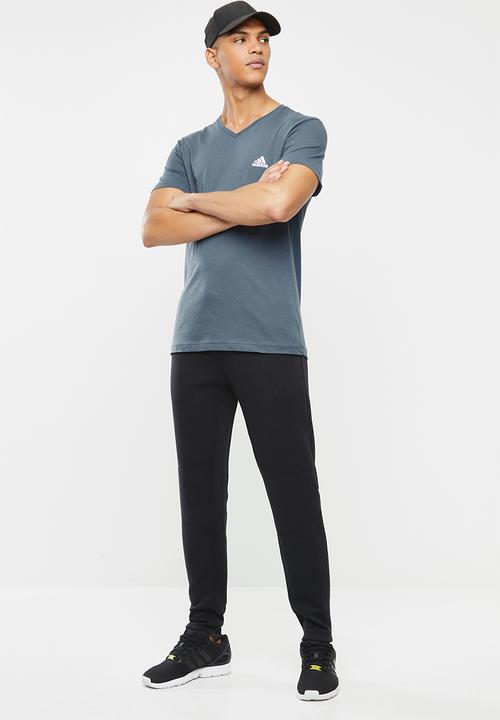 adidas Performance - V-neck tee - blue