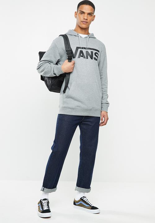 Vans - Classic pullover hoodie - grey & black 