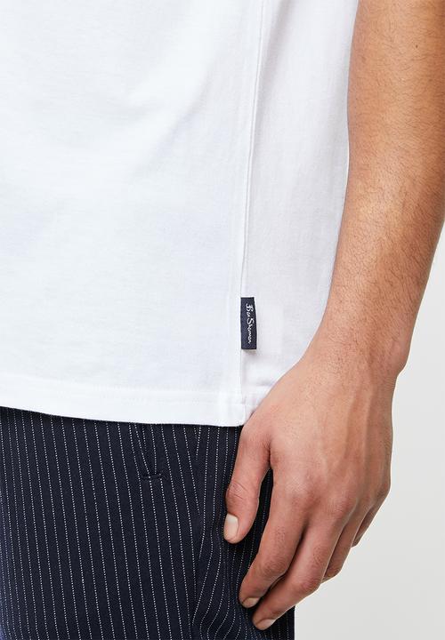 Ben Sherman - Motocyle tee - white