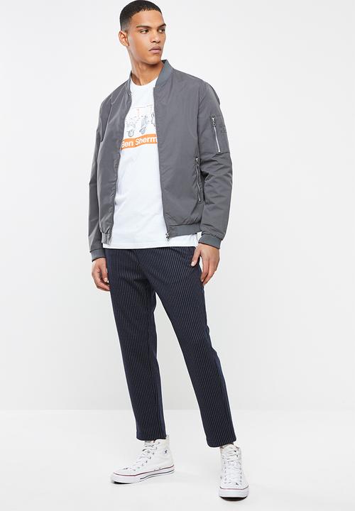 Ben Sherman - Motocyle tee - white