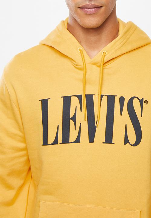 Levi’s® - Graphic pullover hoodie - yellow