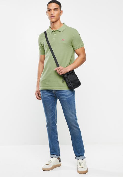 Levi’s® - Levi's logo short sleeve polo - green