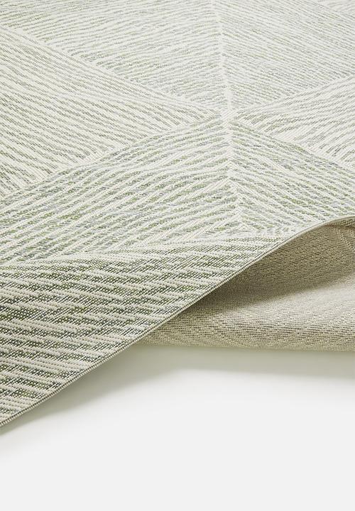 Hertex Haus - Impala woven outdoor rug - olive