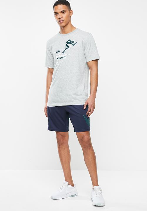 Nike - Dry airathon tee - grey