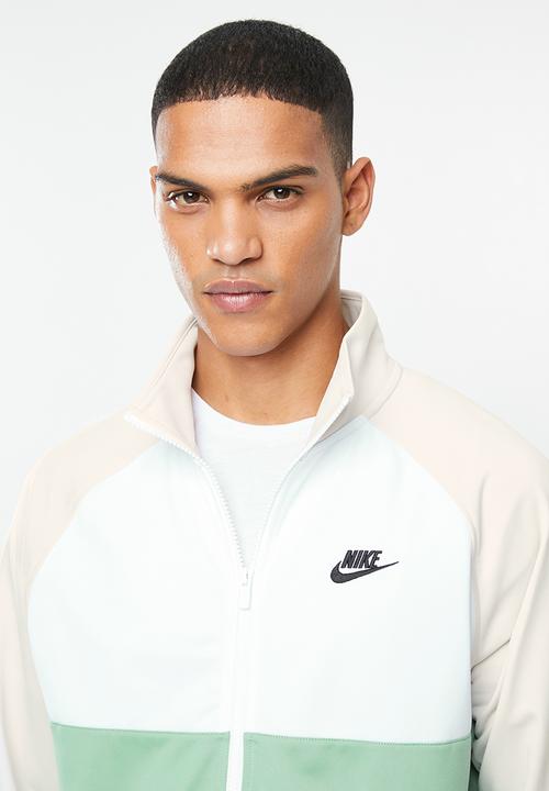 Nike - Nike sportswear ce tracksuit- light bone/silver pine/white