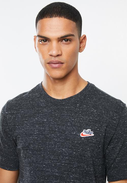 Nike - Nike sportswear heritage lbr short sleeve tee - grey