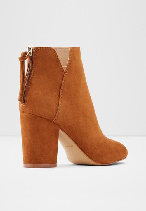 ALDO - Dominica suede boot - brown