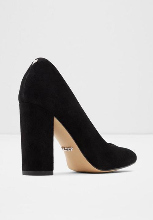 ALDO - Aurellin suede court - black