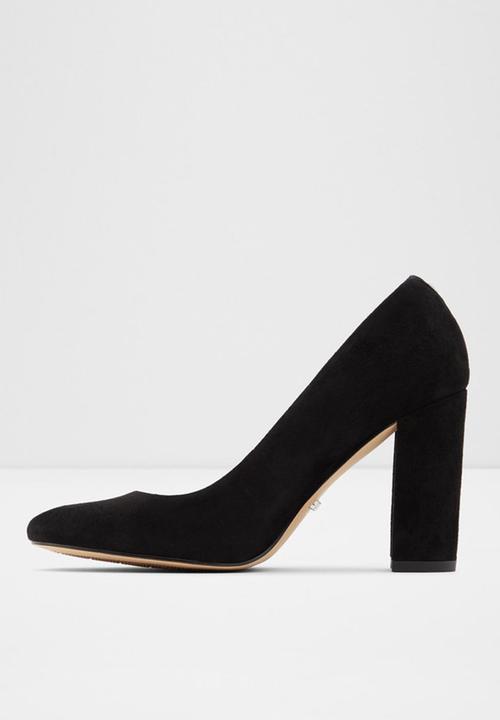 ALDO - Aurellin suede court - black