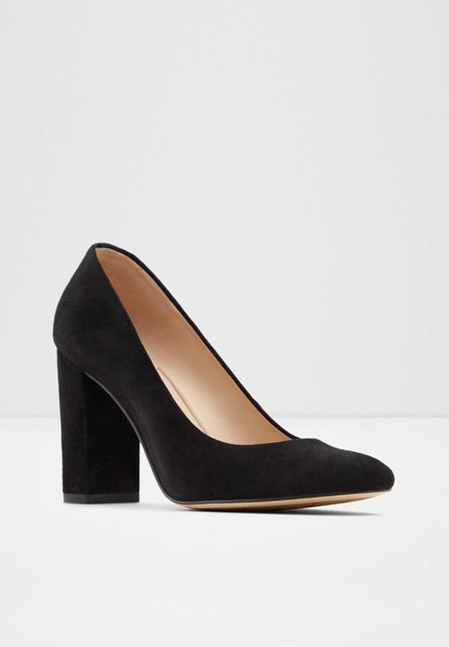 ALDO - Aurellin suede court - black