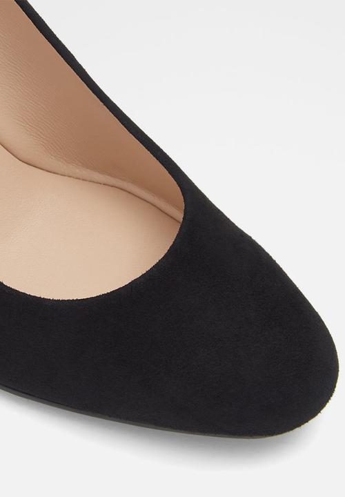 ALDO - Aurellin suede court - black