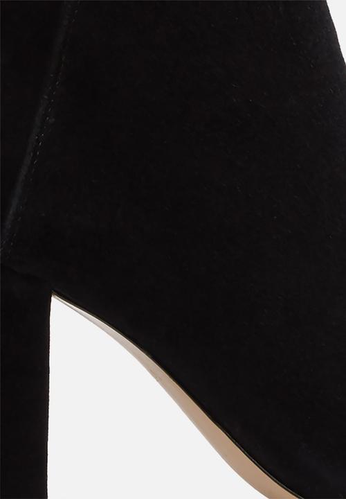 ALDO - Dominica suede boot - black