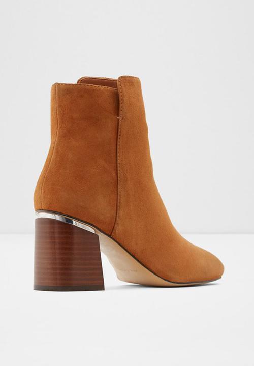 ALDO - Gwulia leather boot -  brown