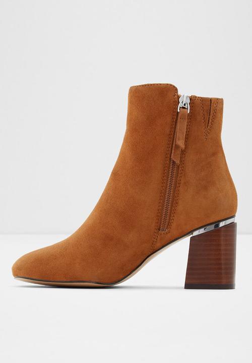 ALDO - Gwulia leather boot -  brown