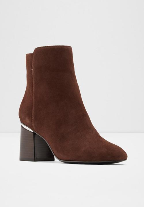 ALDO - Gwulia leather boot - dark brown
